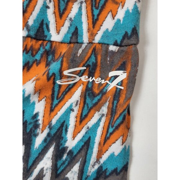 Seven7 For All Mankind Womens Chevron Cotton Maxi Skirt Size Medium - Picture 3 of 7